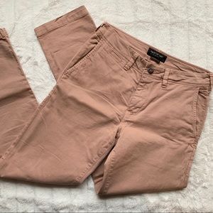Pink Slim Straight AE Flex Chinos